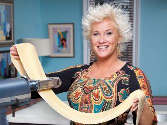 Food Network host, Anne Burrell, from Secrets of a Restaurant Chef.
