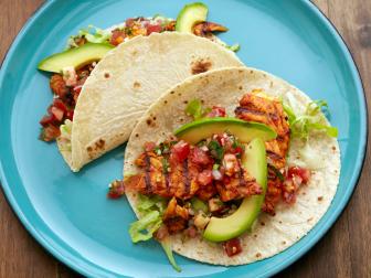 Bobby Flay's Fish Tacos with Habanero Salsa