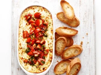 Cheesy Dips, Skewers and More