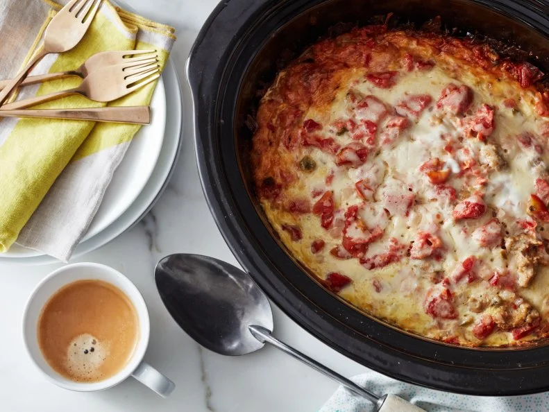 Food Network Kitchen’s  OneOffs, Slow-Cooker Overnight Breakfast Casserole