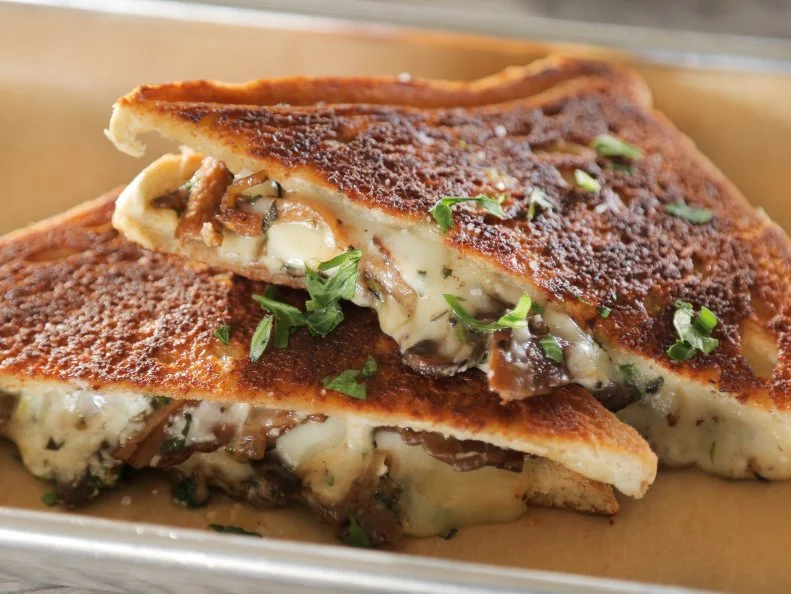 Mushroom Gruyere as served on the Papi Queso Food Truck in Charlotte, North Carolina as seen on Food Network's Diners, Drive-Ins and Dives episode 2604.