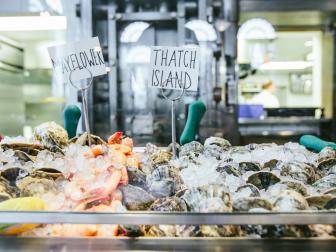 Positioned at the mouth of the Atlantic coast, The Ordinary receives the very freshest deliveries straight from the dock. Chef Mike Lata offers low country dishes, including smoked oysters atop a twice baked saltine, and oystesr on the half shell. Pair the seafood with one of the daiquiris that feature rum from their 30-bottle selection.
