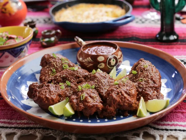 Slow Cooker Chicken Mole as seen on Valerie's Home Cooking No Siesta Fiesta episode, season 8.