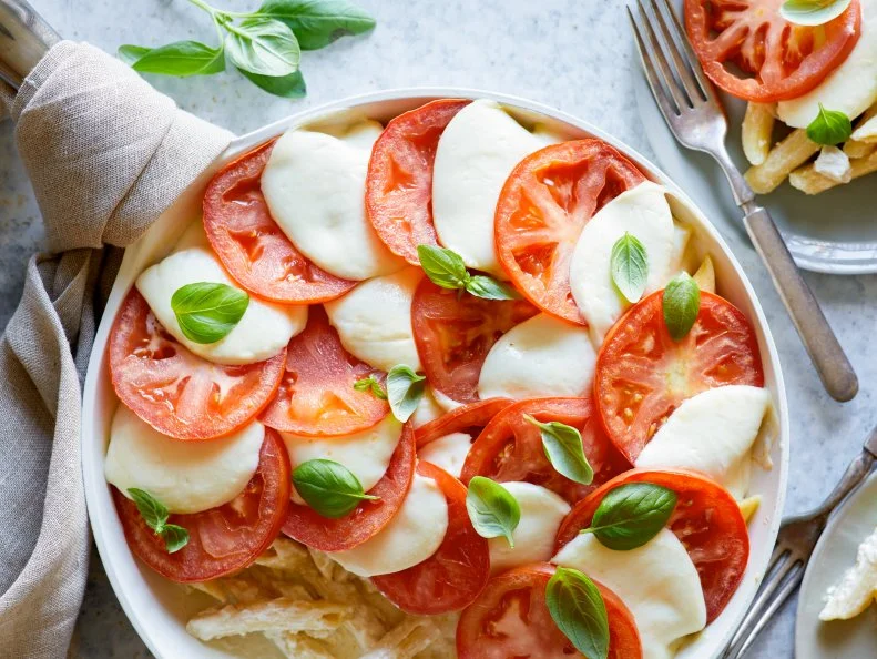Food Network Kitchen - Caprese Chicken Penne Alfredo