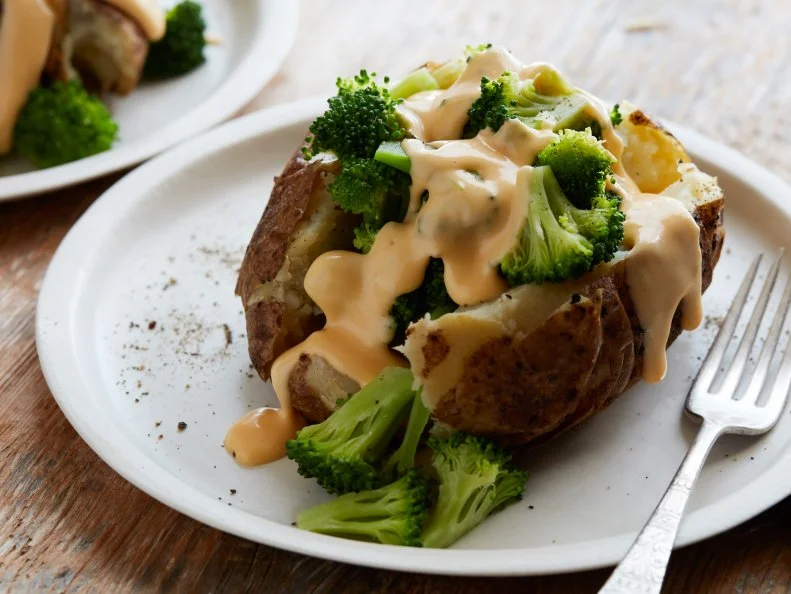 Food Network Kitchen’s Instant Pot Baked Potatoes with Broccoli and Cheddar