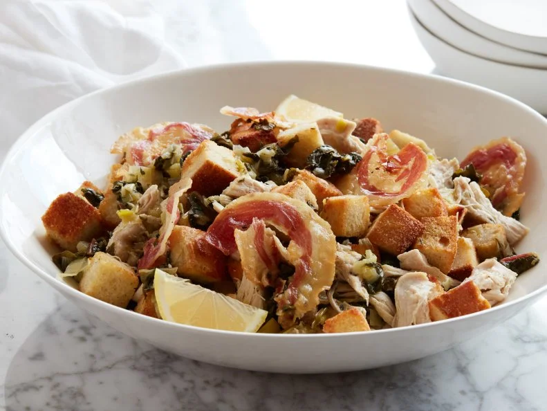 Food Network Kitchen’s Instant Pot Winter Chicken Panzanella Salad