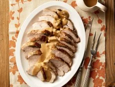 FN Flat Recipe: Instant Pot Herbed Thanksgiving Turkey Breasts with Gravy