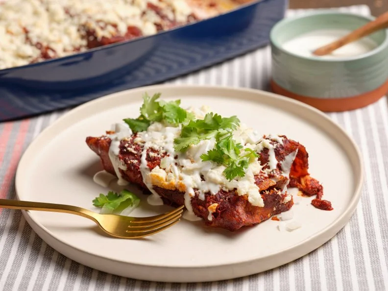Classic 100, Red Chicken Enchiladas