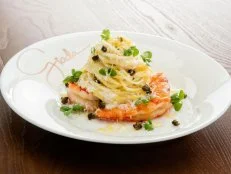 Giada De Laurentiis is known for her exceptional on-camera Italian creations, but in Vegas you can try some of her favorites for yourself at Giada, her namesake restaurant. The menu brims with fresh pastas like bucatini with Calabrian chile pomodoro and fresh ricotta, a spread of Italian meats and cheeses, and pizzettes. The restaurant offers a special lunch teaching guests to cook meals like Giada with chefs at her restaurant.