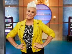 Host Anne Burrell, as seen on Vegas Chef Prizefight, Season 1.