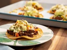 Vegan Tostadas beauty, as seen on Food Network Kitchen Live.