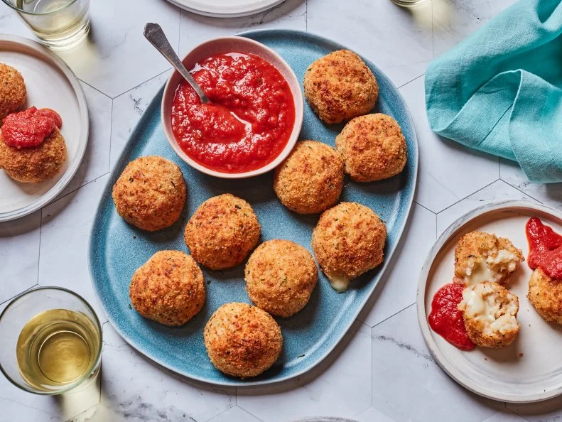 Food Network Kitchen’s Air Fryer Arancini.