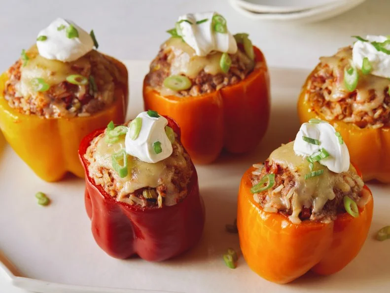 Slow Cooker Stuffed Peppers