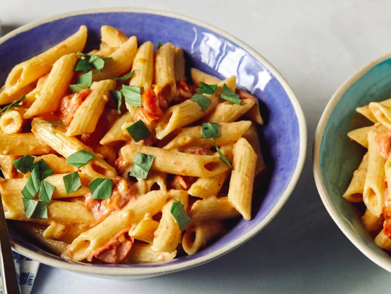 Instant Pot Creamy Goat Cheese Pasta