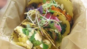 Cumin Roasted Cauliflower Taco