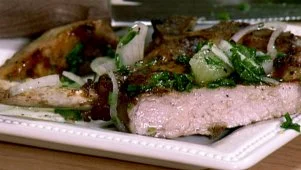 Pork Chops With Lemon Chutney