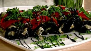 Grilled Eggplant Roulade