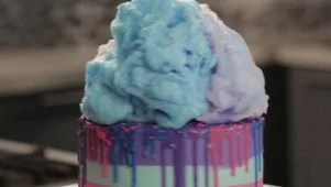 Cotton Candy Cake