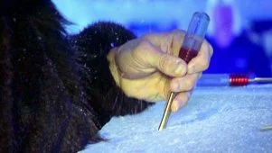 Making Ice Luges in Las Vegas