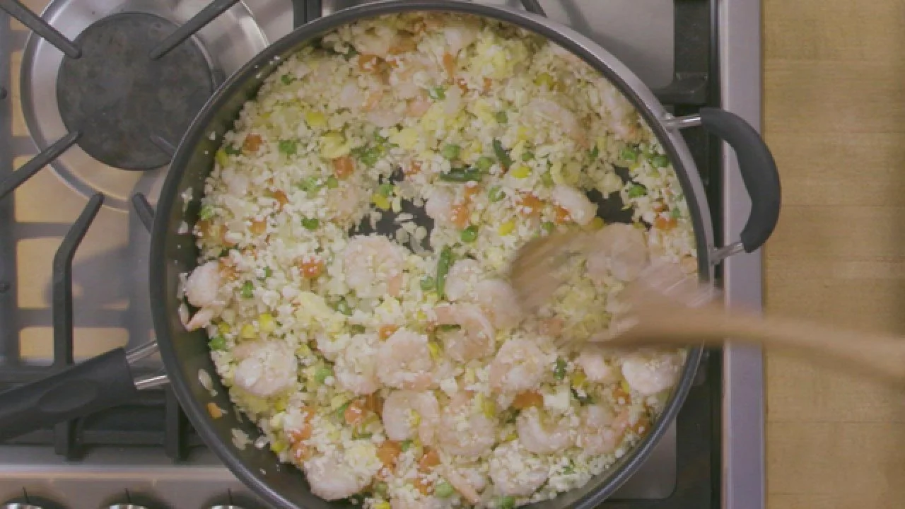 Shrimp Fried Cauliflower Rice