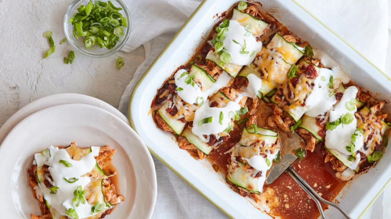 Zucchini Enchiladas