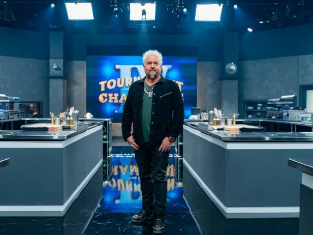 Host Guy Fieri, as seen on Tournament of Champions, Season 4.