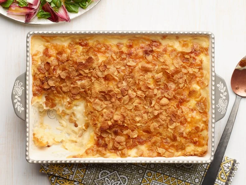 Food Network Kitchen’s The Best Cheesy Potatoes, as seen on Food Network.
