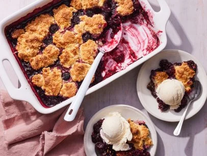 The Best Cherry Cobbler
