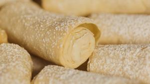 Sweet Cream Filo Fingers