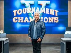 Host Guy Fieri, as seen on Tournament of Champions, Season 5.