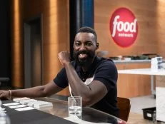 Host Eric Adjepong, as seen on Wildcard Kitchen, Season 1.