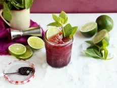 Martha Tinkler Blackberry Jam Gin Bramble for Food Network Kitchen

FNK Recipe:
Food Network Kitchen's Blackberry Jam Gin Bramble, as seen on Food Network.