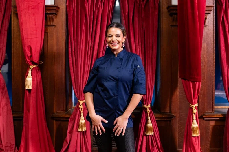 Chef Gabriella Baldwin, as seen on Last Bite Hotel, Season 1.