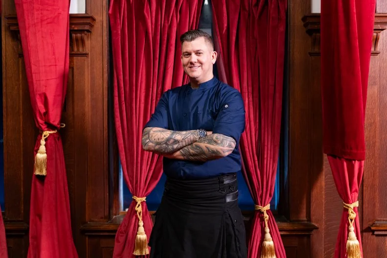Chef Graham Campbell, as seen on Last Bite Hotel, Season 1.