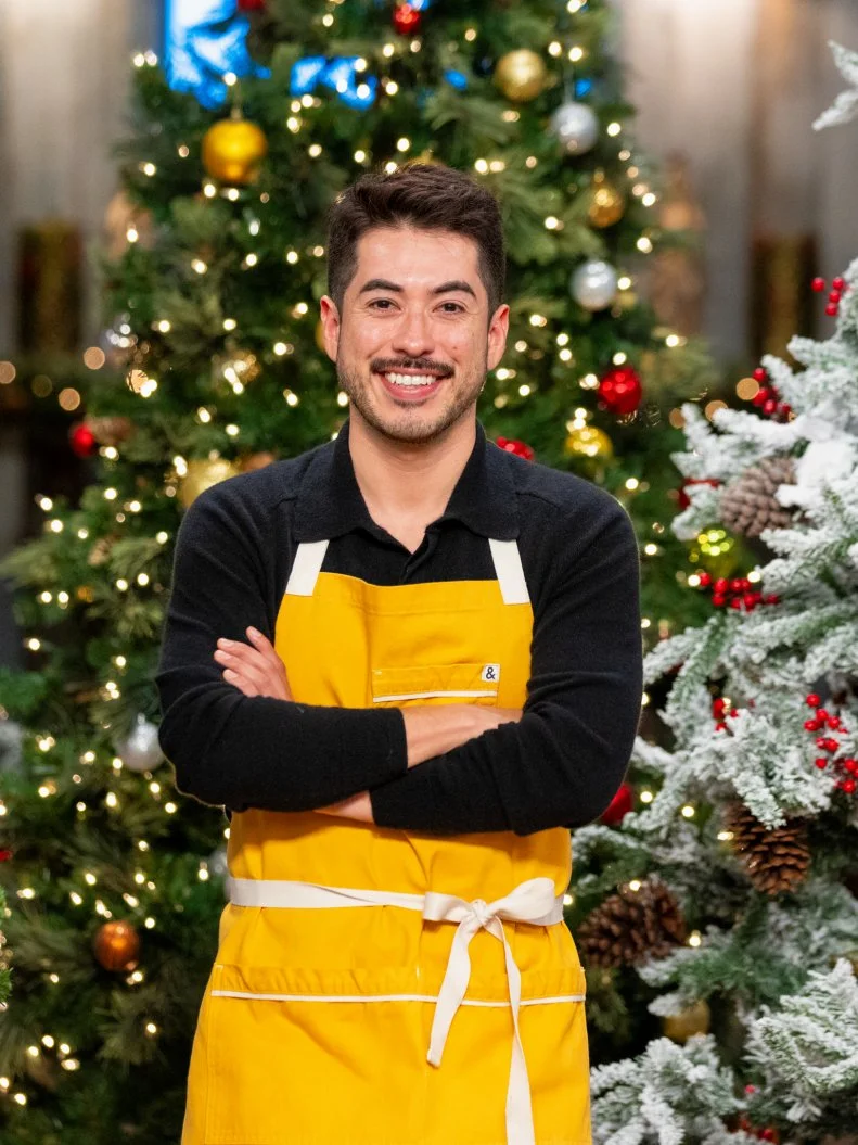 Contestant Julian Coronado, portrait, as seen on Holiday Baking Championship, Season 11.