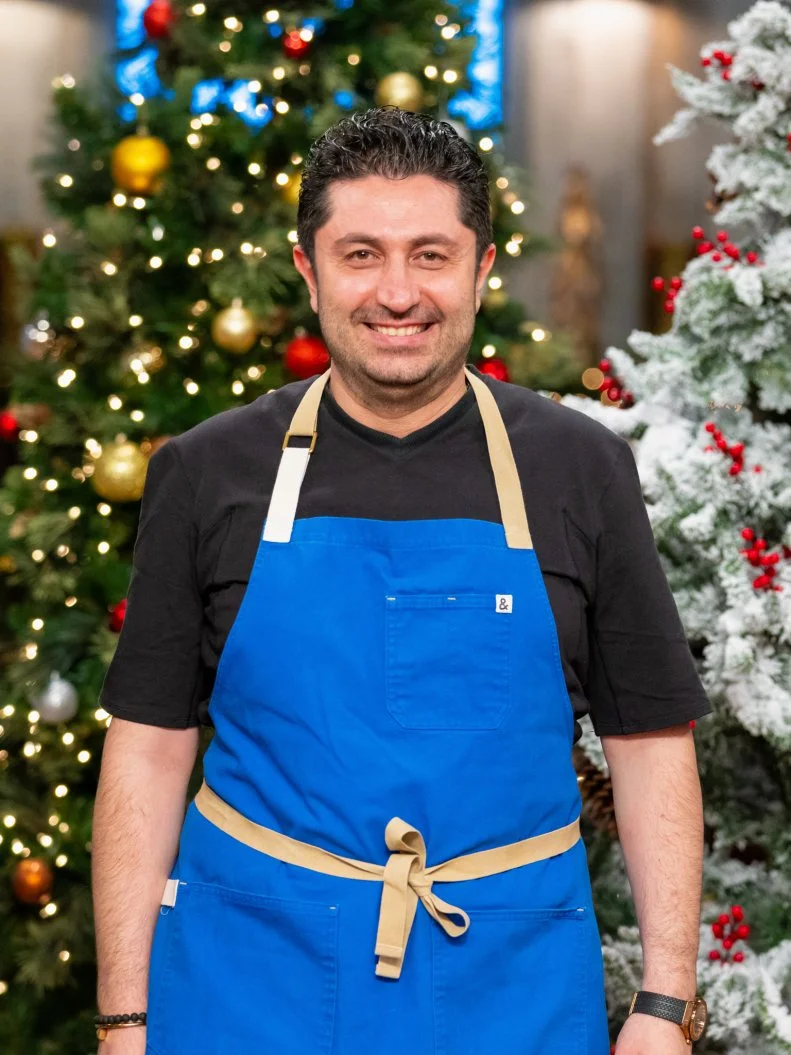 Contestant Rafi Dekrmnjian, portrait, as seen on Holiday Baking Championship, Season 11.
