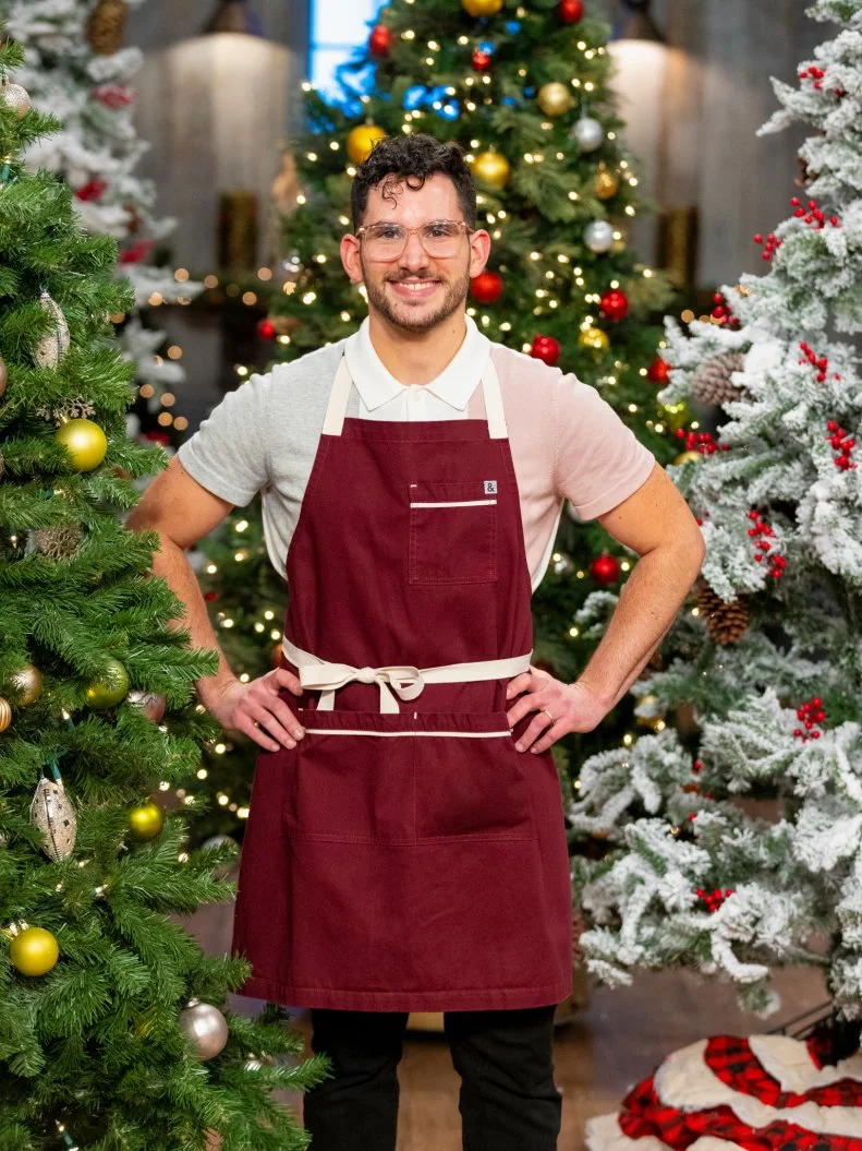 Contestant Jonathan Cedrone, portrait, as seen on Holiday Baking Championship, Season 11.