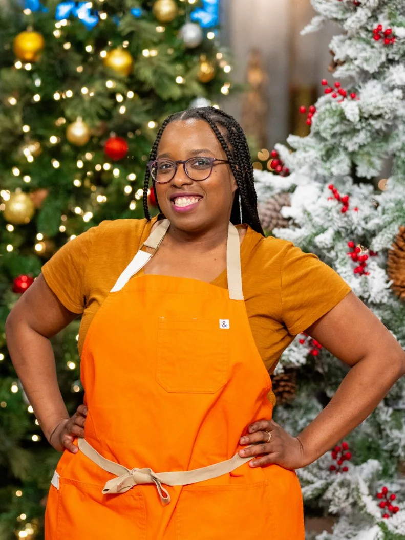 Contestant Courtney Reed, portrait, as seen on Holiday Baking Championship, Season 11.
