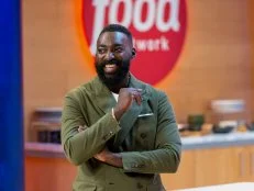 Host Eric Adjepong, as seen on Wildcard Kitchen, Season 2.