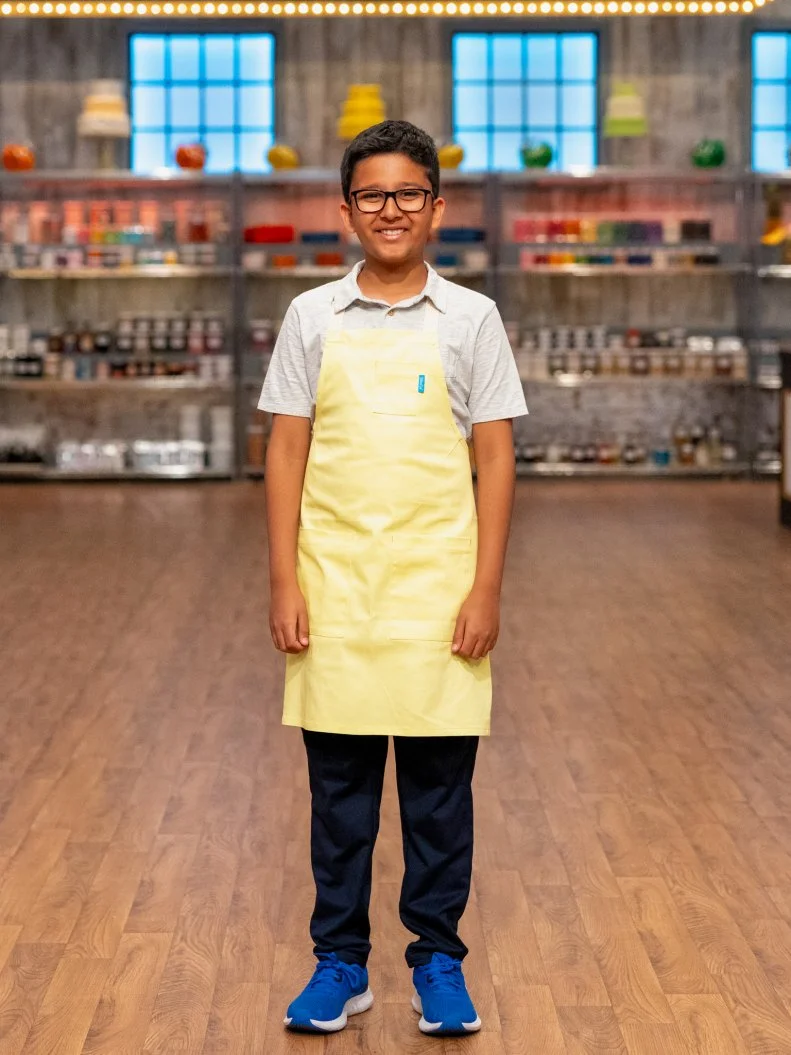 Contestant Noah Azeez, portrait, as seen on Kids Baking Championship, Season 13.