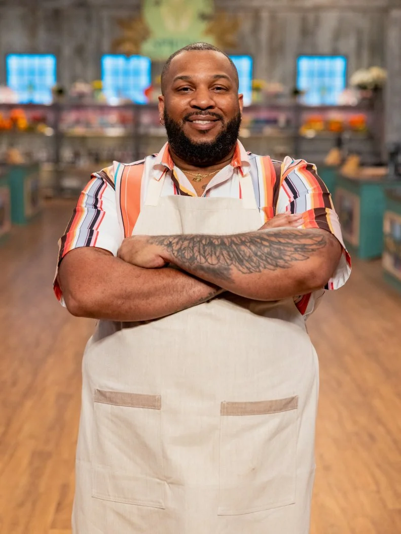 Contestant Corey Jamison, portrait, as seen on Spring Baking Championship, Season 11.