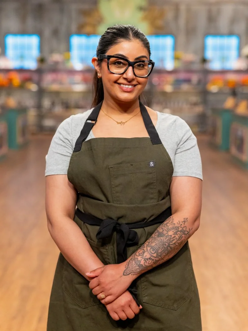 Contestant Raveena Oberoi, portrait, as seen on Spring Baking Championship, Season 11.
