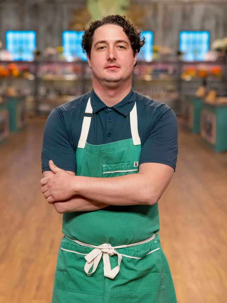 Contestant Paul Feybesse, portrait, as seen on Spring Baking Championship, Season 11.