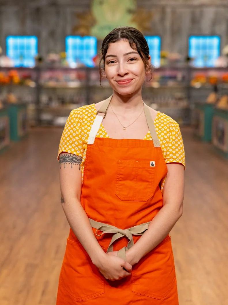 Contestant Stacy Flores, portrait, as seen on Spring Baking Championship, Season 11.