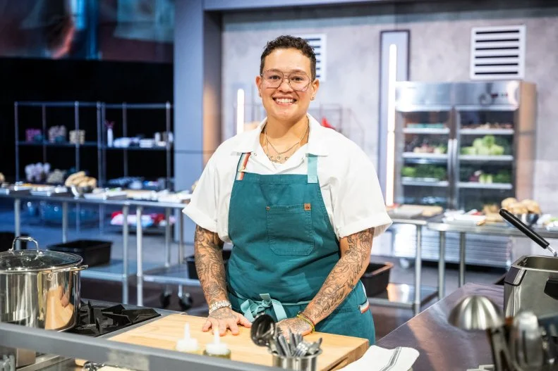Chef Sam Cruz, as seen on 24 in 24: Last Chef Standing, Season 2.