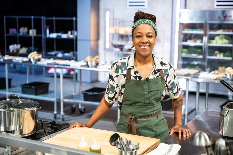Chef Ashleigh Shanti, as seen on 24 in 24: Last Chef Standing, Season 2.