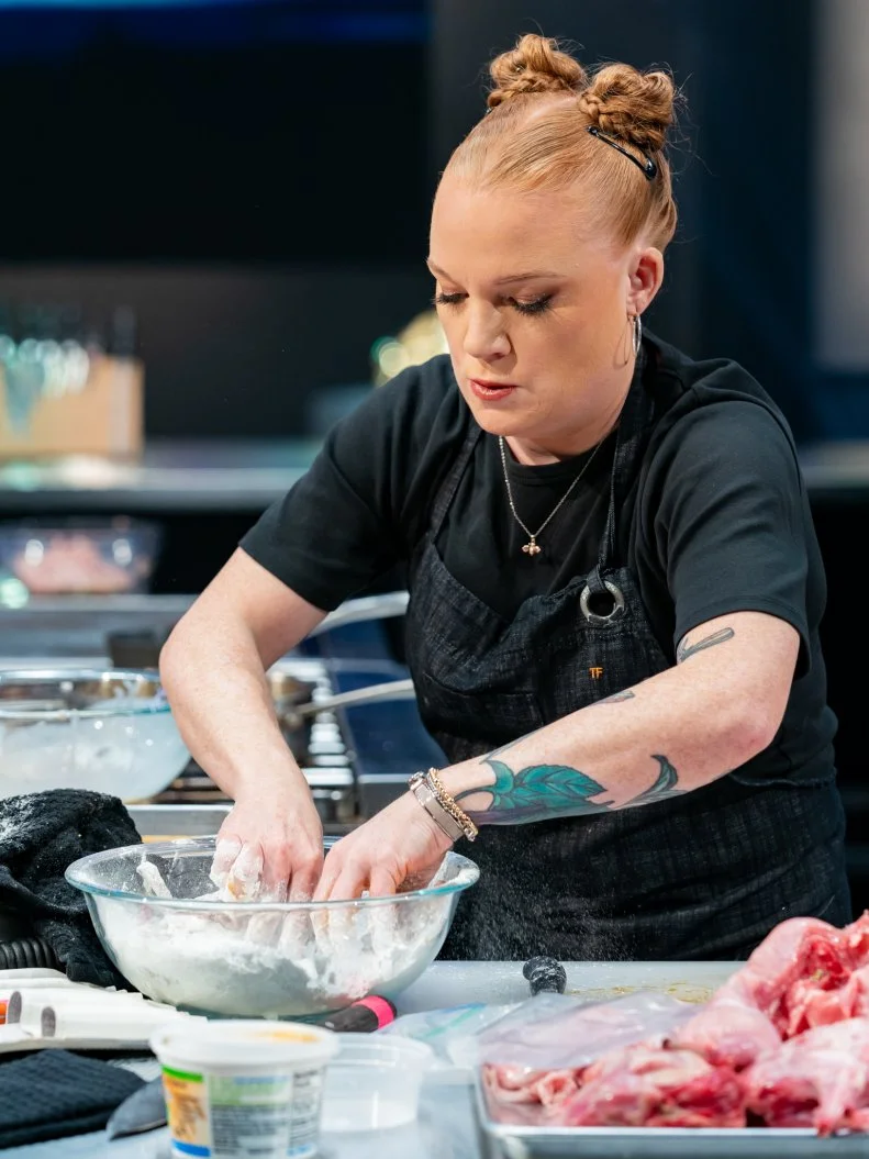 Contestant Tiffani Faison during the Final Round, as seen on Tournament of Champions, Season 3.