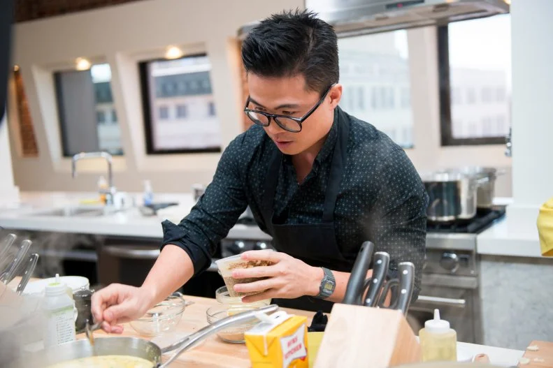 Viet Pham competing on Food Network Star