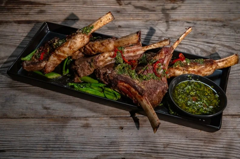 Rack of Lamb With Gremolata and Broccolini