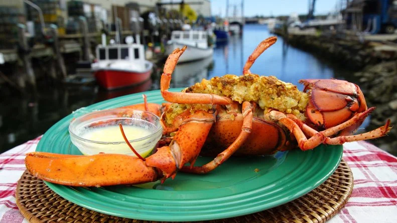Baked Stuffed Lobster, Beckys  Diner